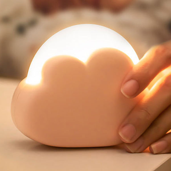 Rechargeable ABS PP Cloud Table Lamp