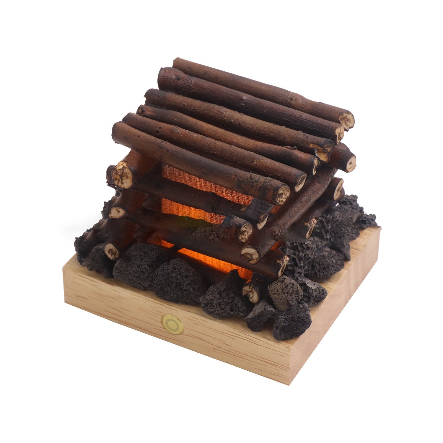 Rechargeable Wood Branch Twig Table Lamp