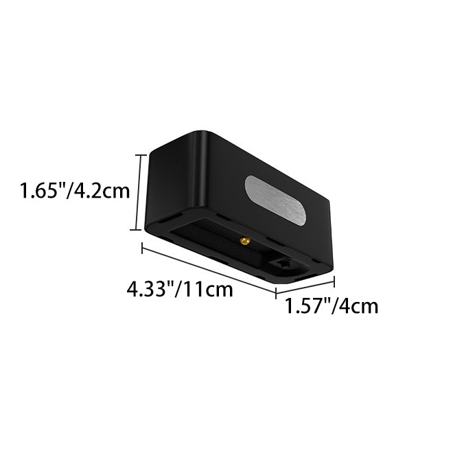 Stainless Steel PP Rectangular Outdoor Light