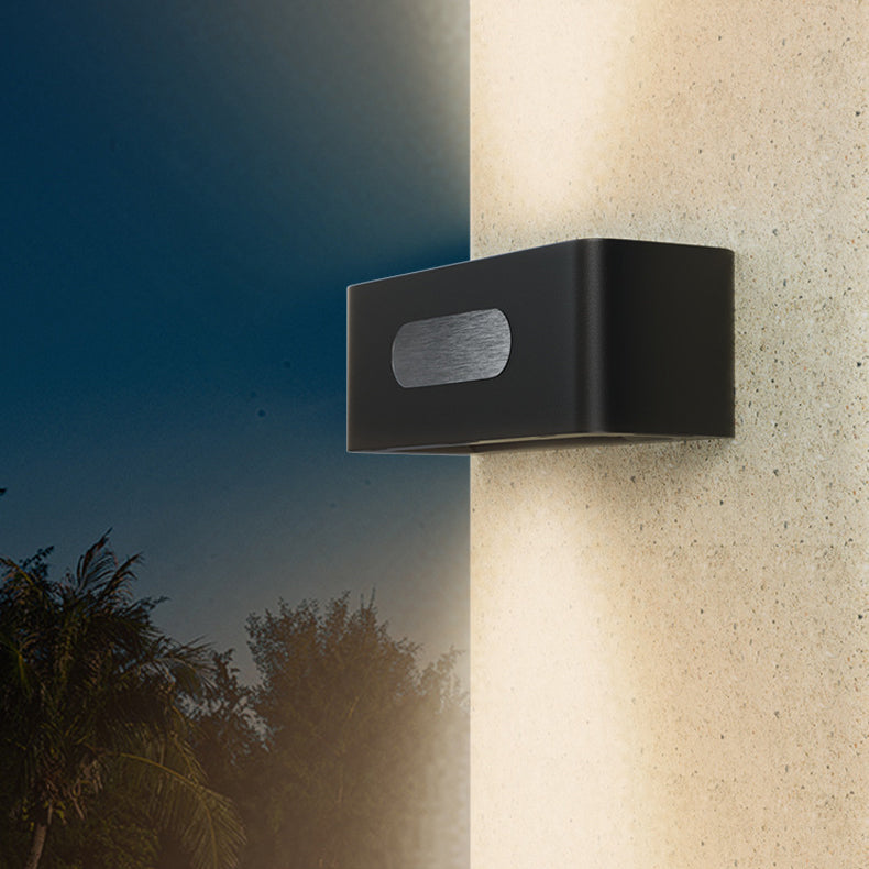 Stainless Steel PP Rectangular Outdoor Light
