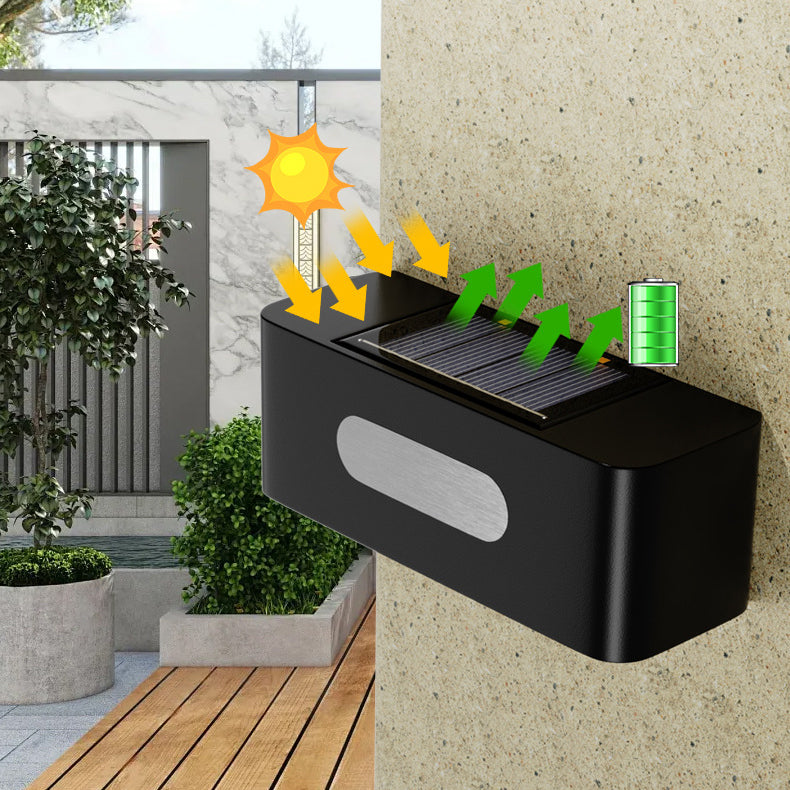 Stainless Steel PP Rectangular Outdoor Light