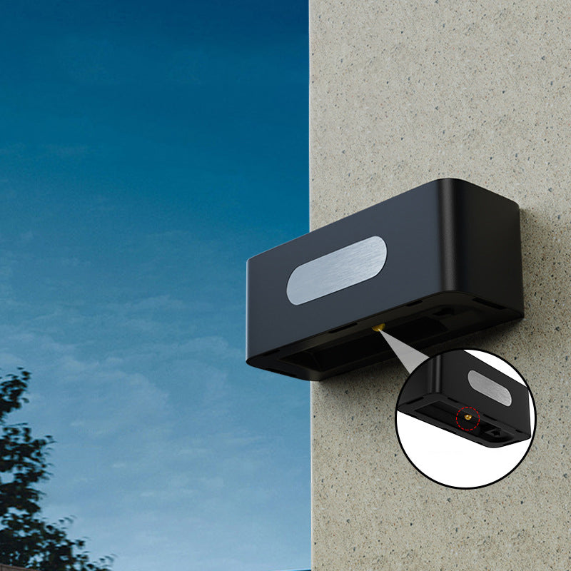Stainless Steel PP Rectangular Outdoor Light