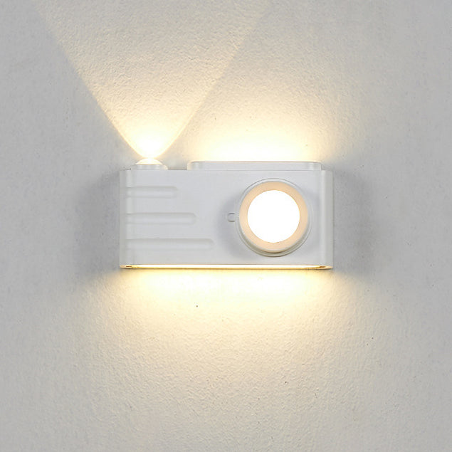 Aluminum Camera Rectangular Patio Outdoor Light