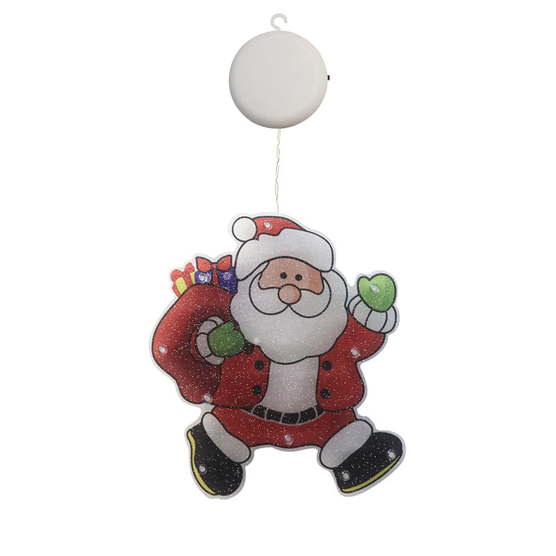 Christmas Tree Santa Deer Wall Light