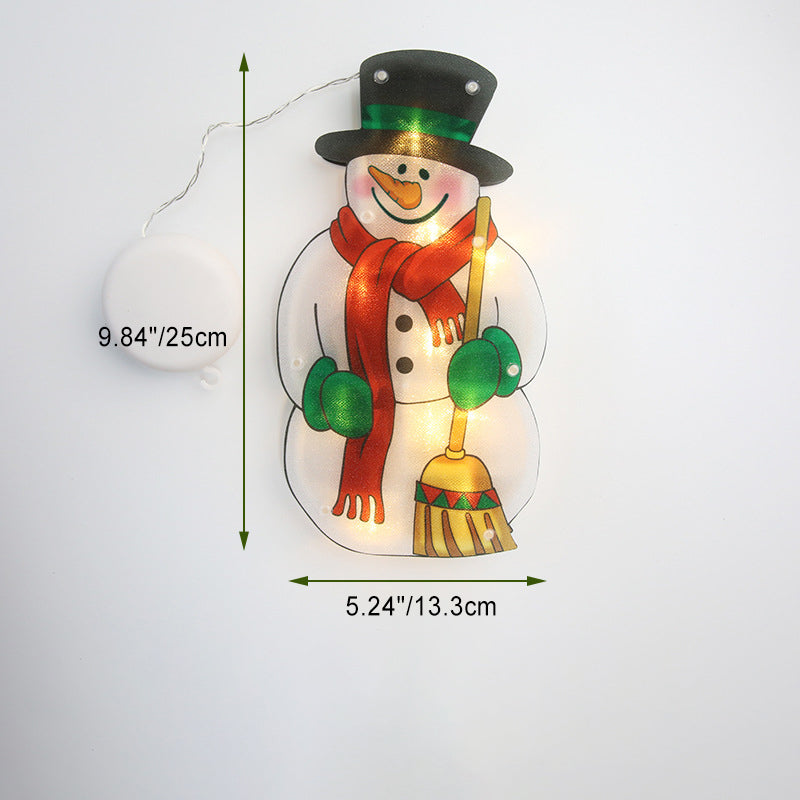 Christmas Tree Santa Deer Wall Light