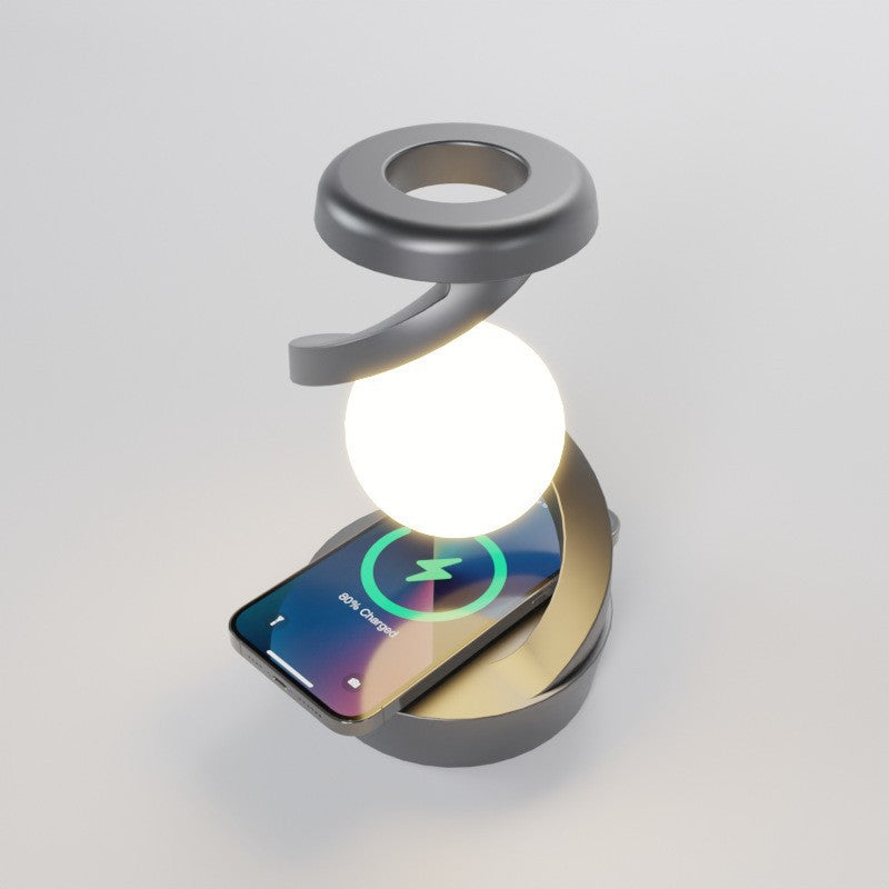 Rechargeable ABS Ball Rotating Table Lamp