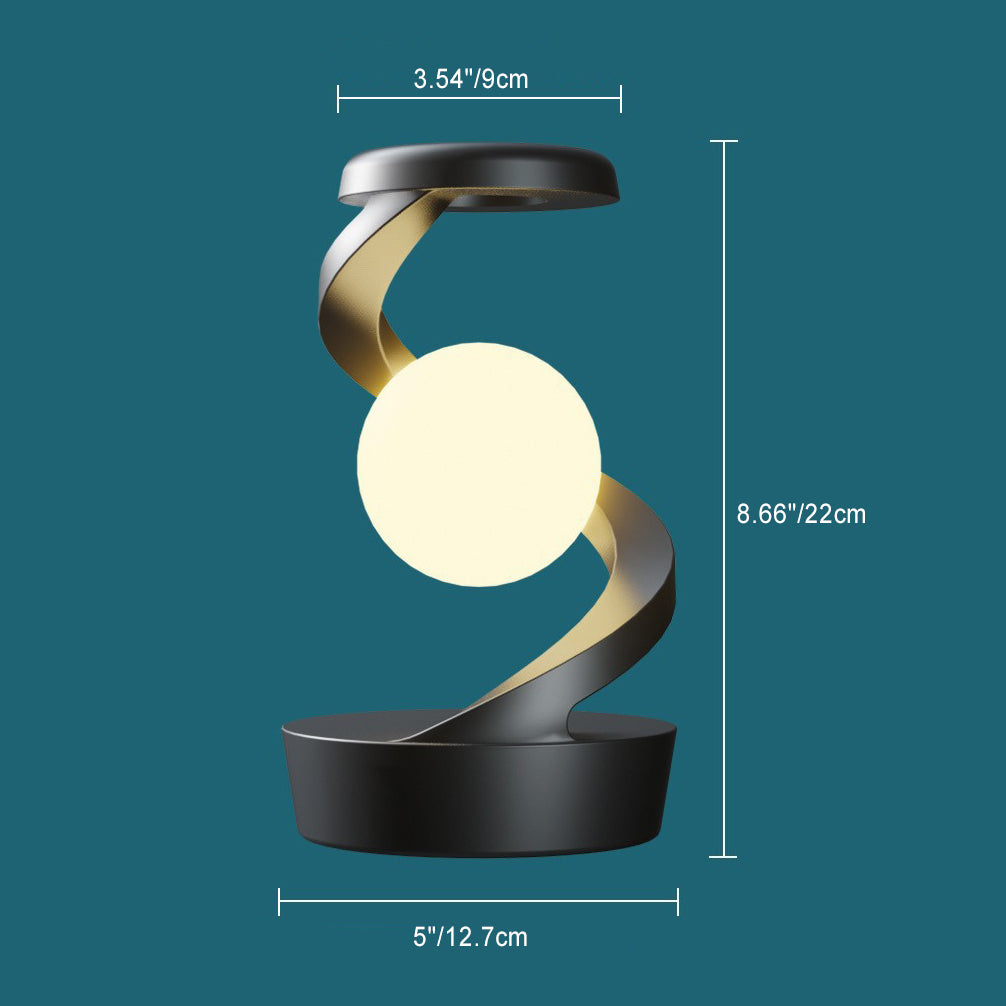 Rechargeable ABS Ball Rotating Table Lamp