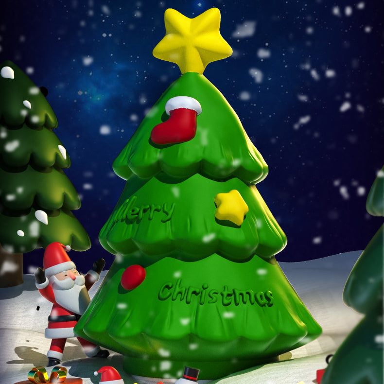 ABS Silica Christmas Table Lamp