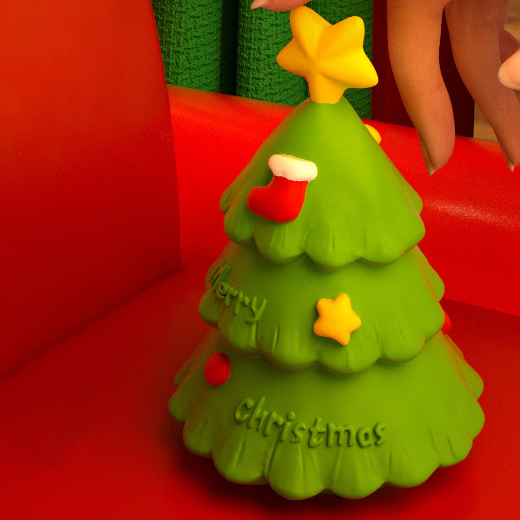 ABS Silica Christmas Table Lamp
