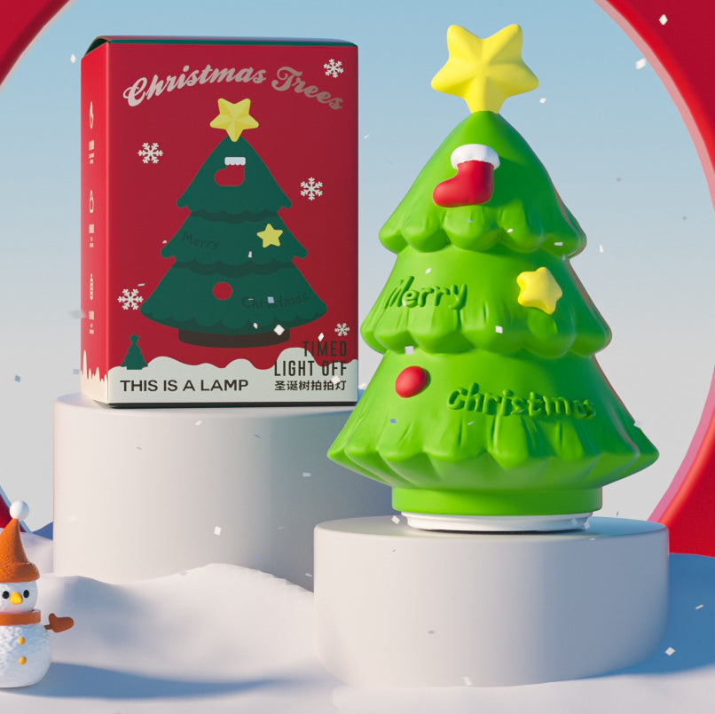 ABS Silica Christmas Table Lamp