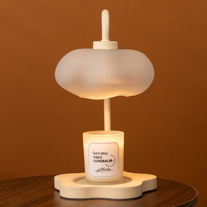 Cloud Glass Metal Rubber Table Lamp