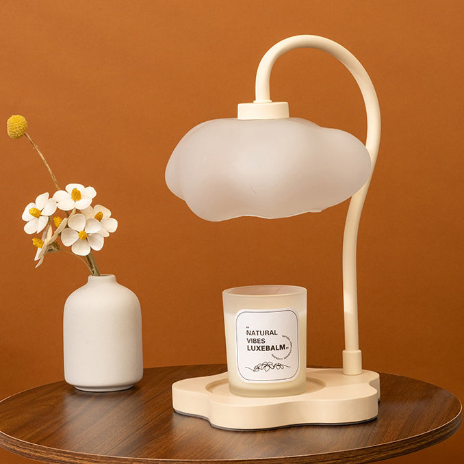 Cloud Glass Metal Rubber Table Lamp