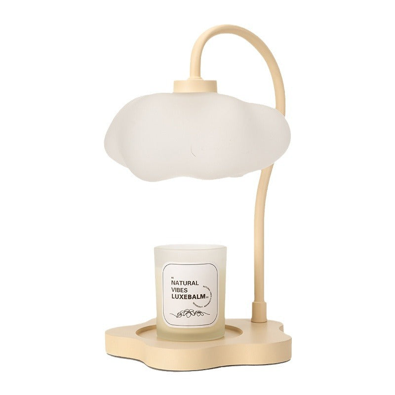 Cloud Glass Metal Rubber Table Lamp