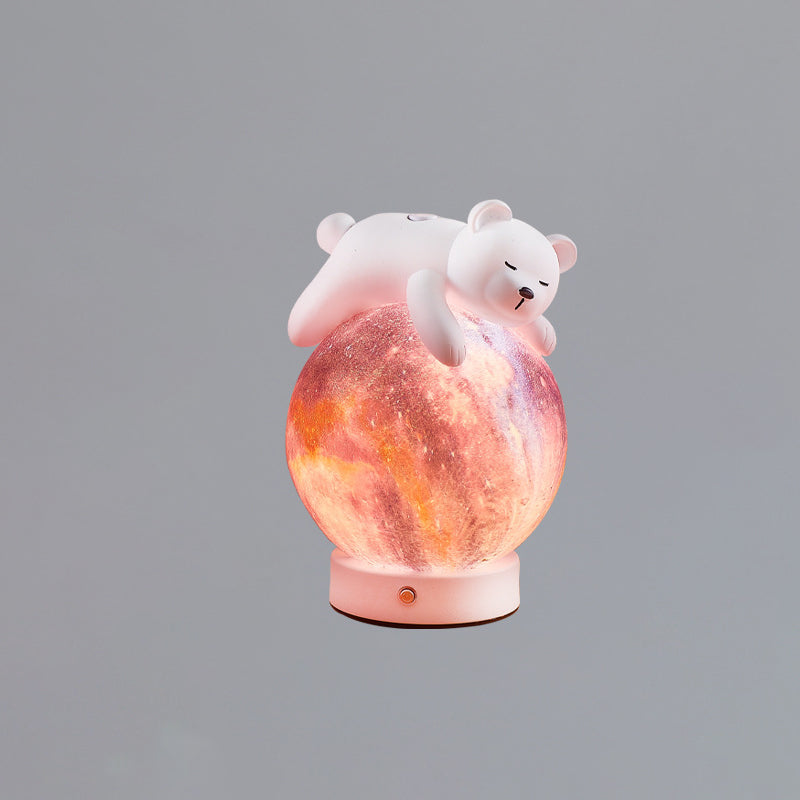 Rechargeable Iron Resin PLA Table Lamp