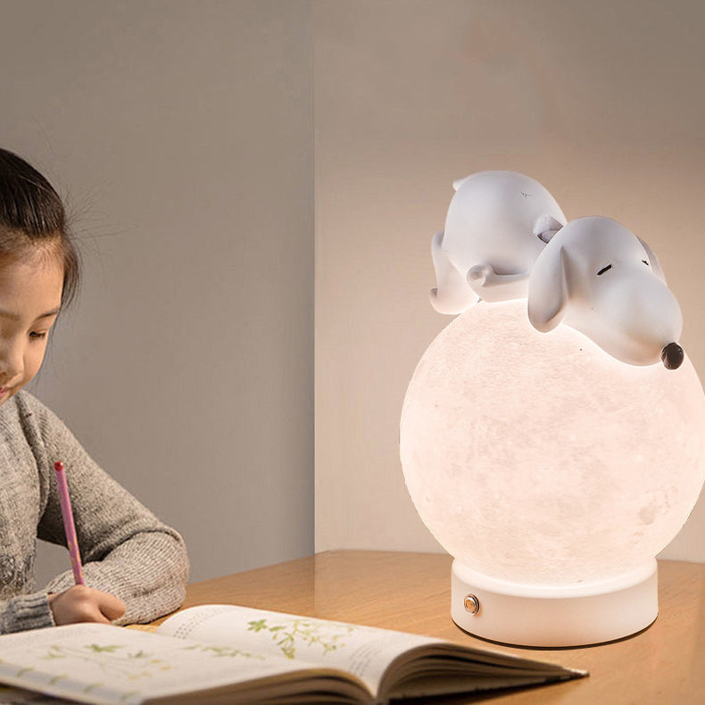 Rechargeable Iron Resin PLA Table Lamp