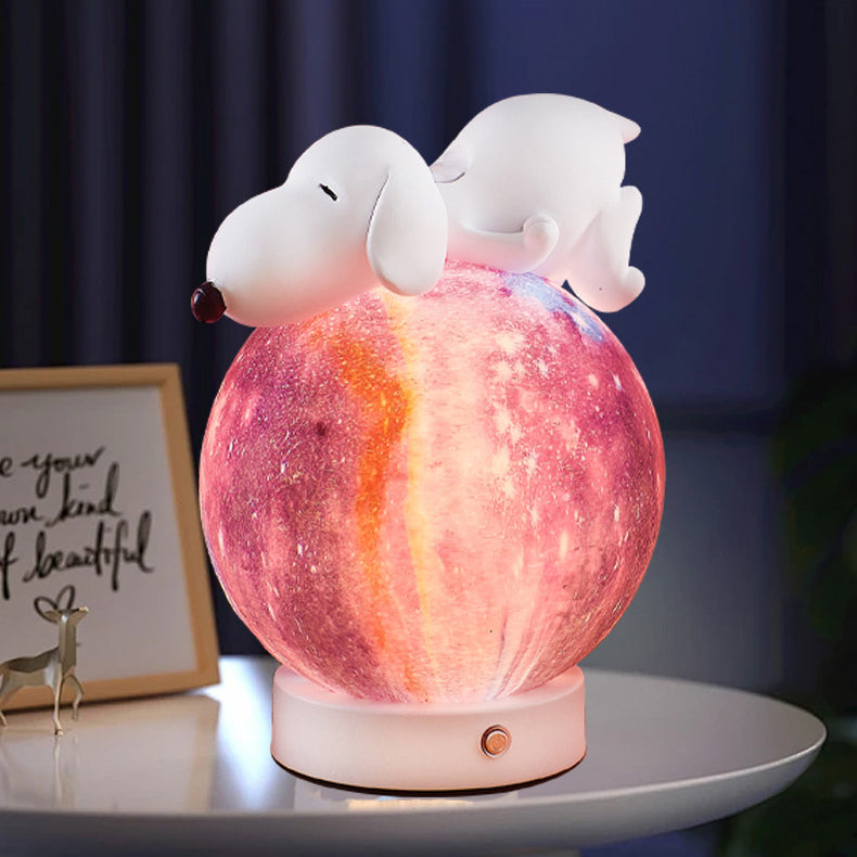 Rechargeable Iron Resin PLA Table Lamp