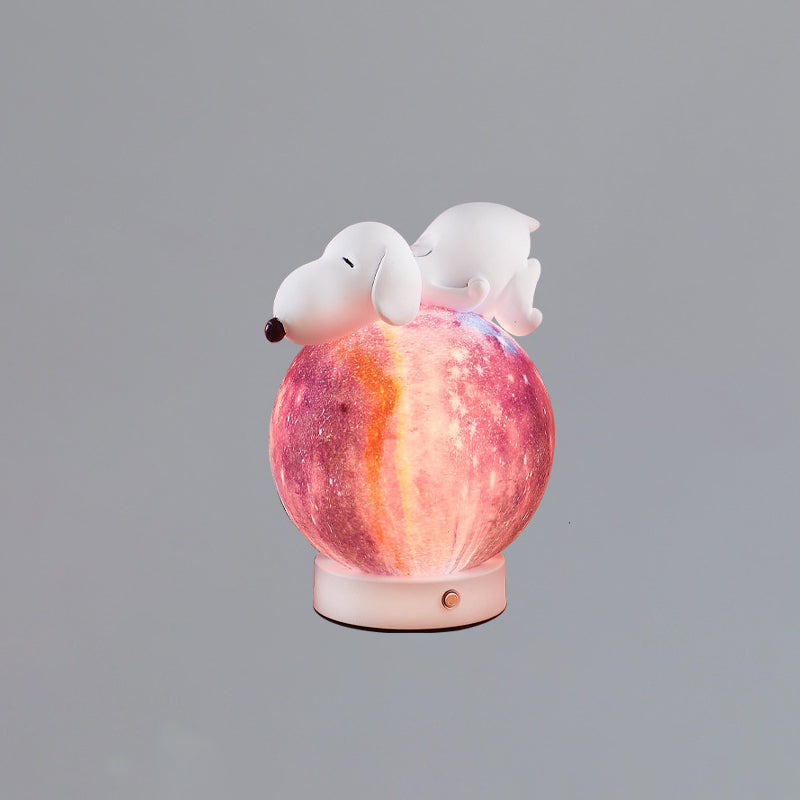 Rechargeable Iron Resin PLA Table Lamp