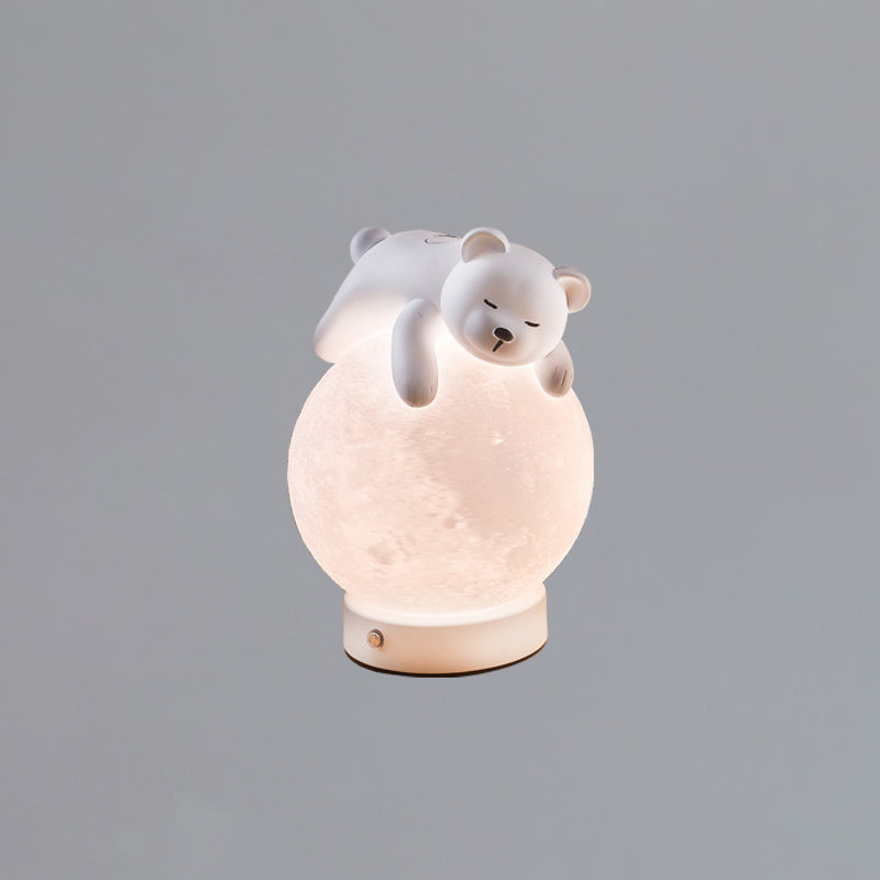 Rechargeable Iron Resin PLA Table Lamp