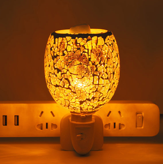 Plastic Glass Mosaic Cracked Wall Lamp