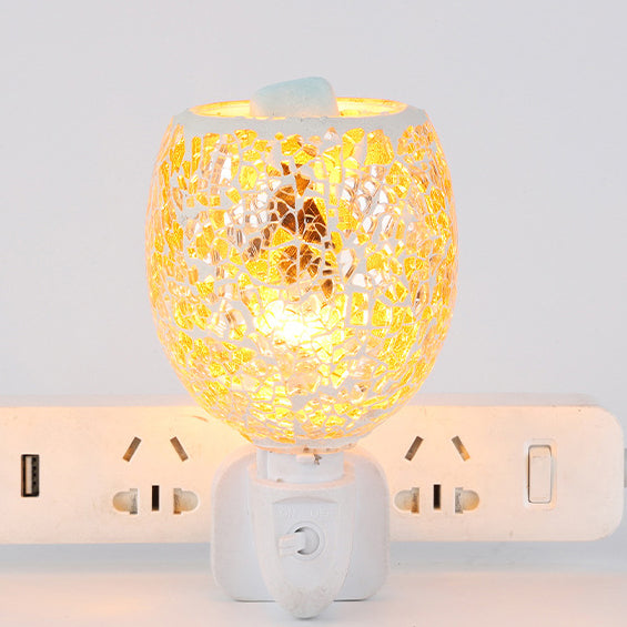 Plastic Glass Mosaic Cracked Wall Lamp