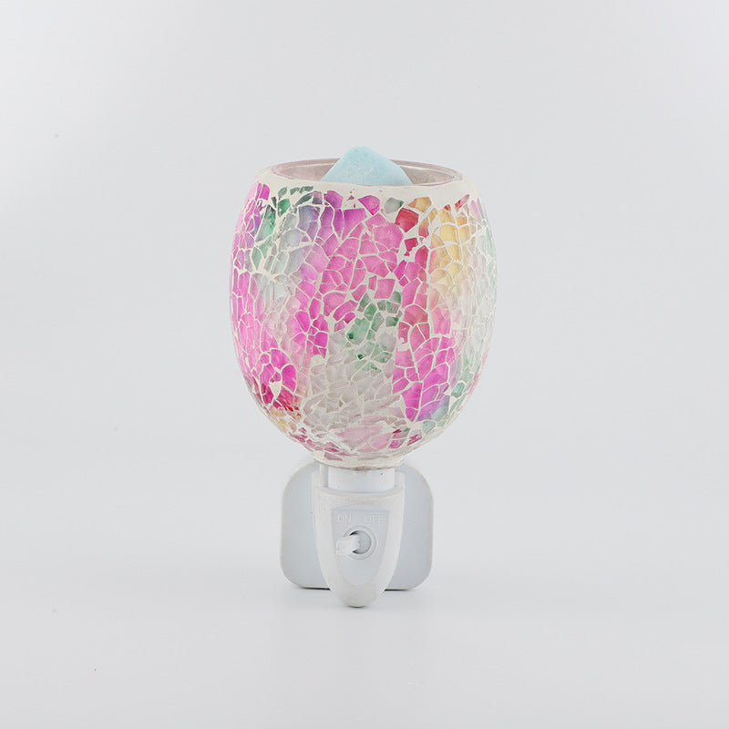 Plastic Glass Mosaic Cracked Wall Lamp