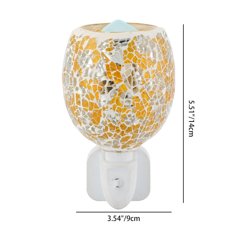 Plastic Glass Mosaic Cracked Wall Lamp