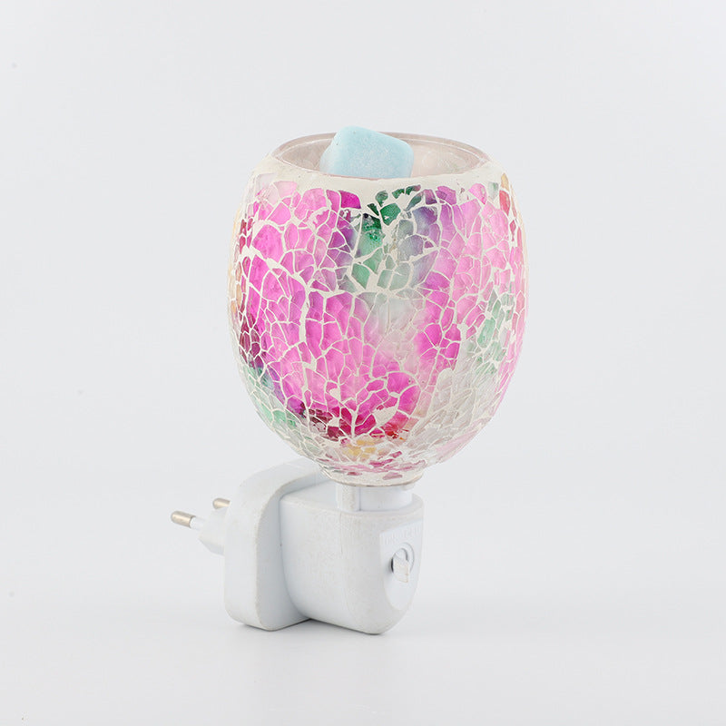 Plastic Glass Mosaic Cracked Wall Lamp