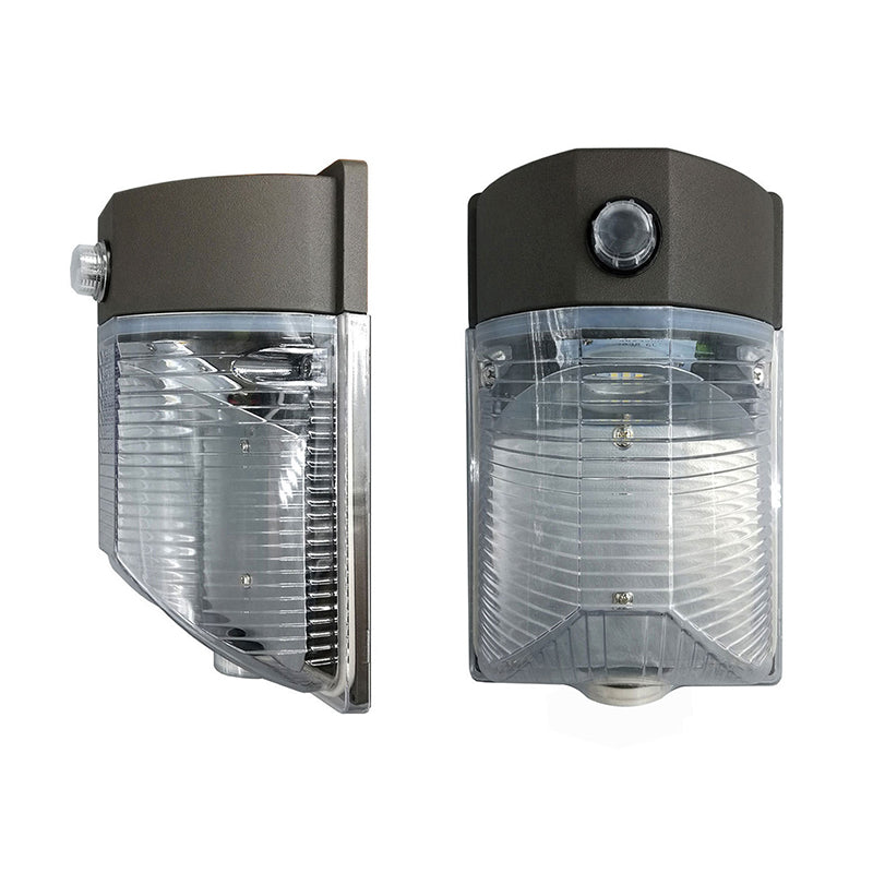 Aluminum PC Rectangular Striped Outdoor Light