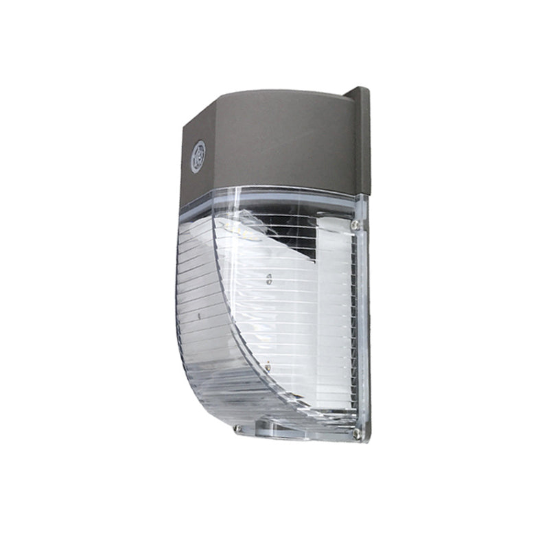 Aluminum PC Rectangular Striped Outdoor Light