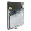 Aluminum PC Rectangular Striped Outdoor Light