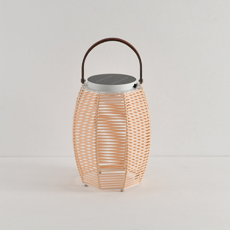 Farmhouse Rechargeable Weaving Imitation Outdoor Light