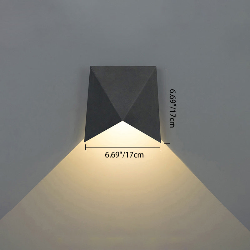 Aluminum Envelope Patio Outdoor Light