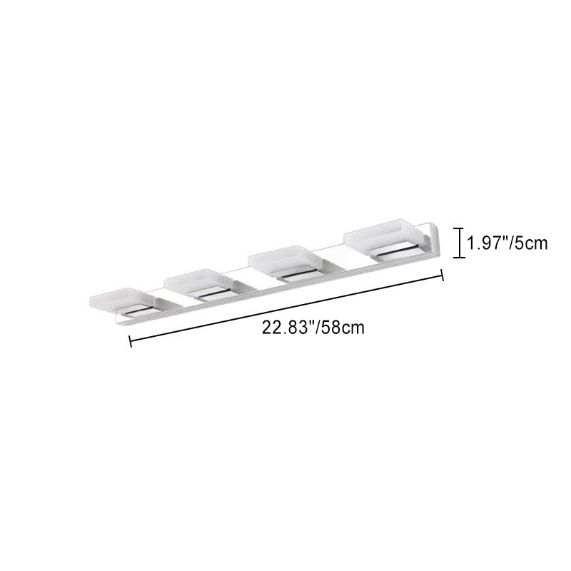 Stainless Steel Acrylic Square Wall Lamp