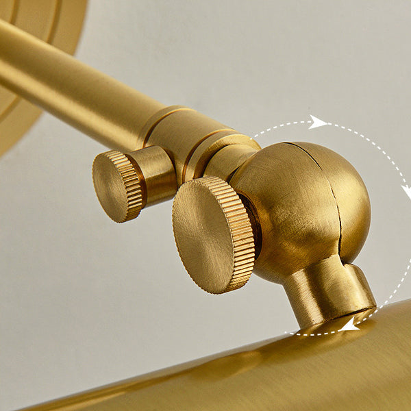 Copper Strip Bathroom 2-Light Wall Lamp
