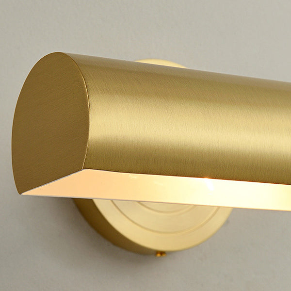 Copper Strip Bathroom 2-Light Wall Lamp