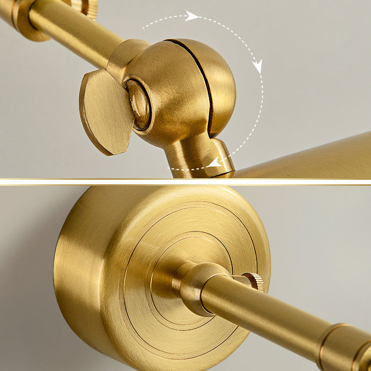 Copper Strip Bathroom 2-Light Wall Lamp