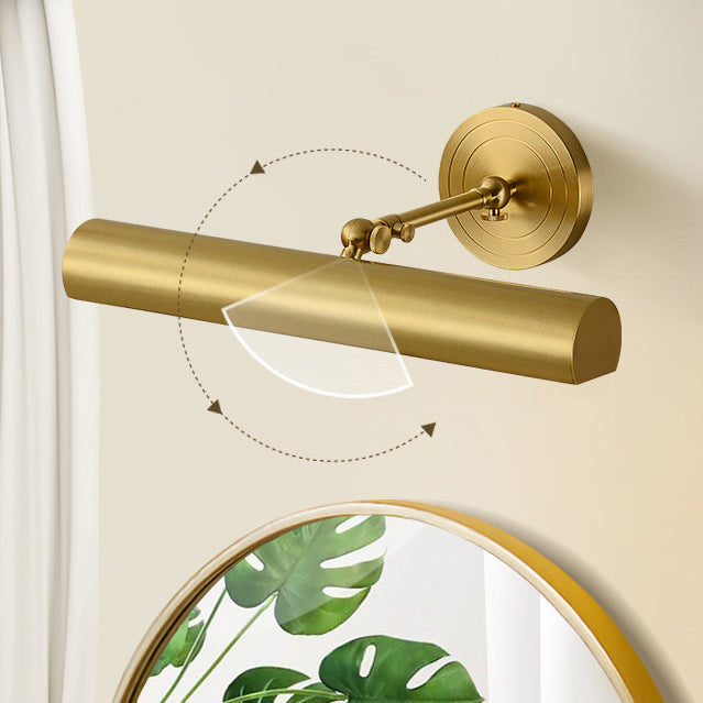 Copper Strip Bathroom 2-Light Wall Lamp
