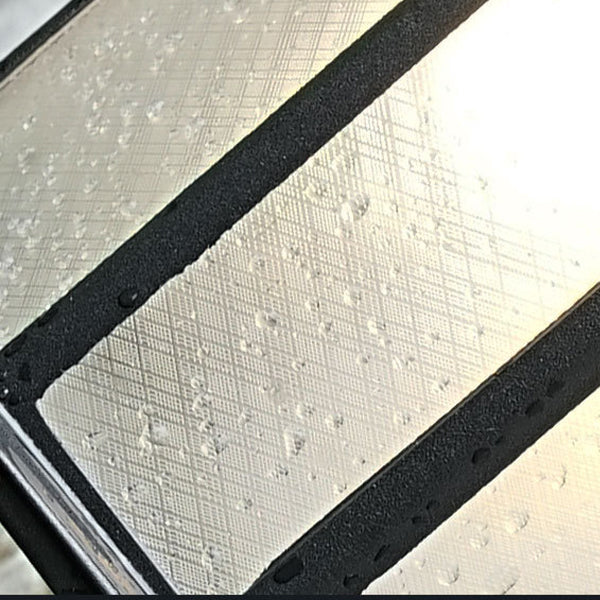 Aluminum Glass House Rectangular Outdoor Light