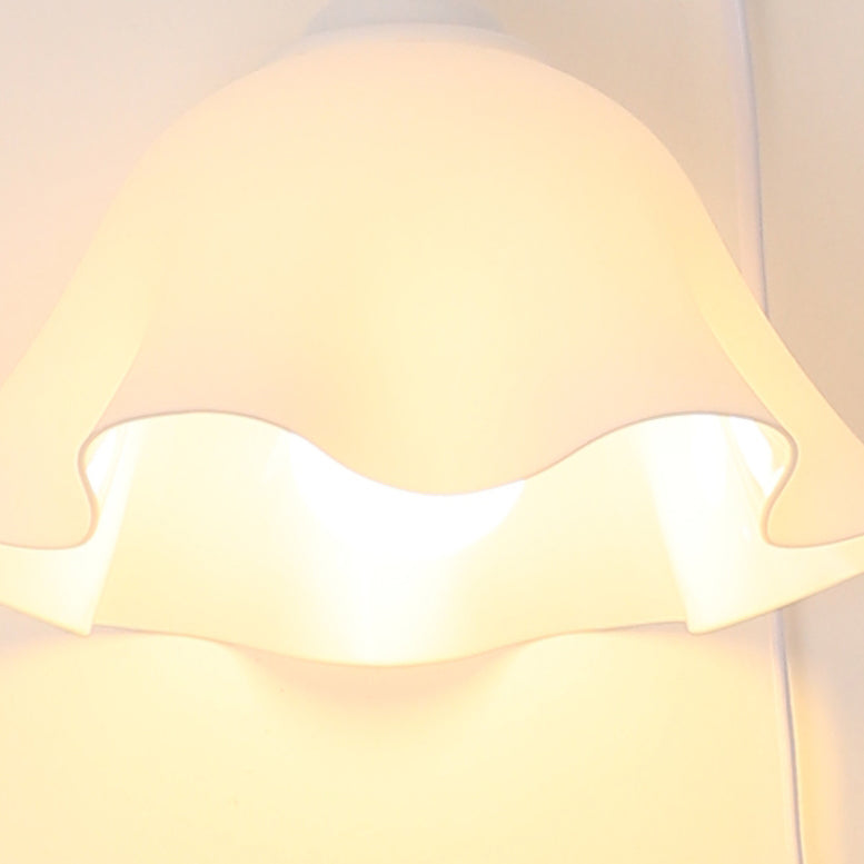 Floral Acrylic Night Bedroom Wall Lamp