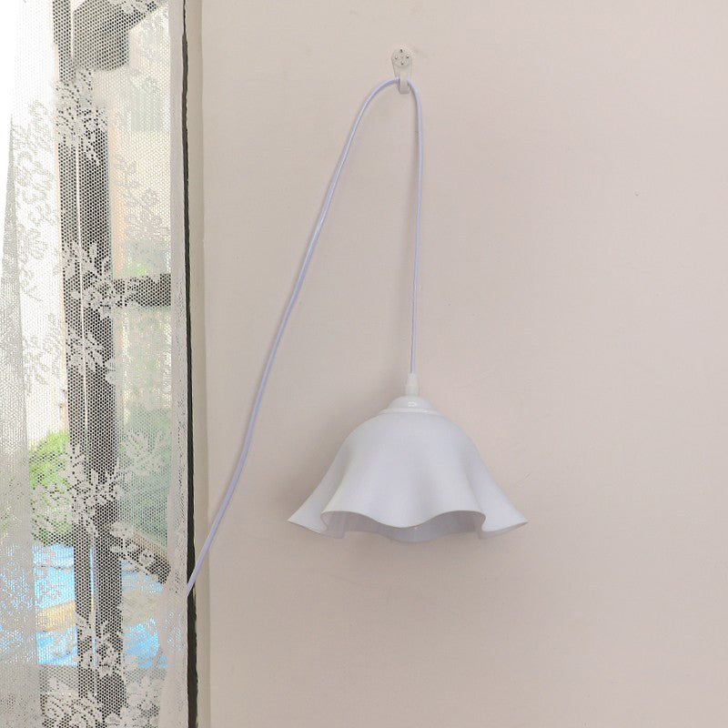 Floral Acrylic Night Bedroom Wall Lamp