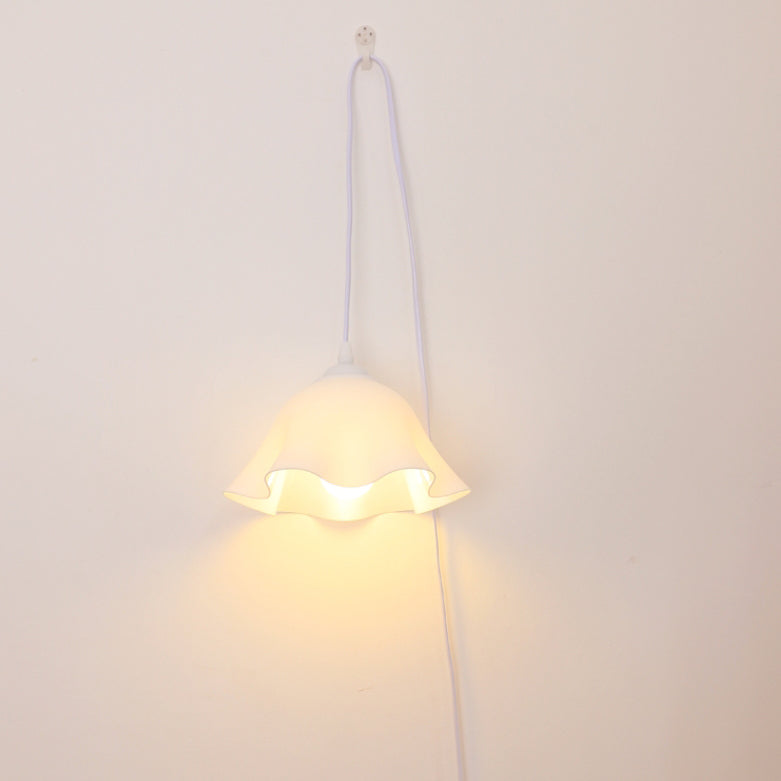 Floral Acrylic Night Bedroom Wall Lamp