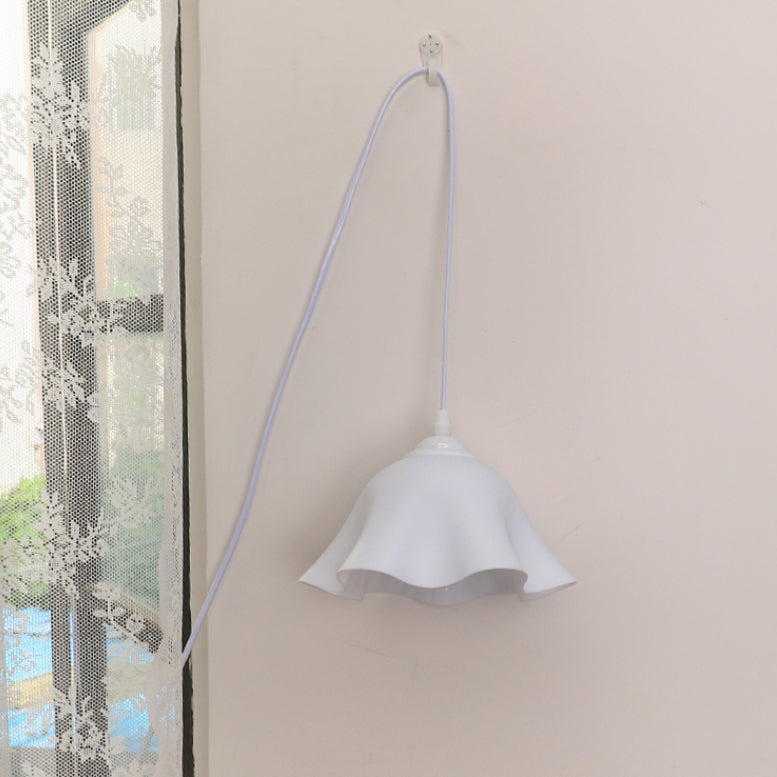 Floral Acrylic Night Bedroom Wall Lamp