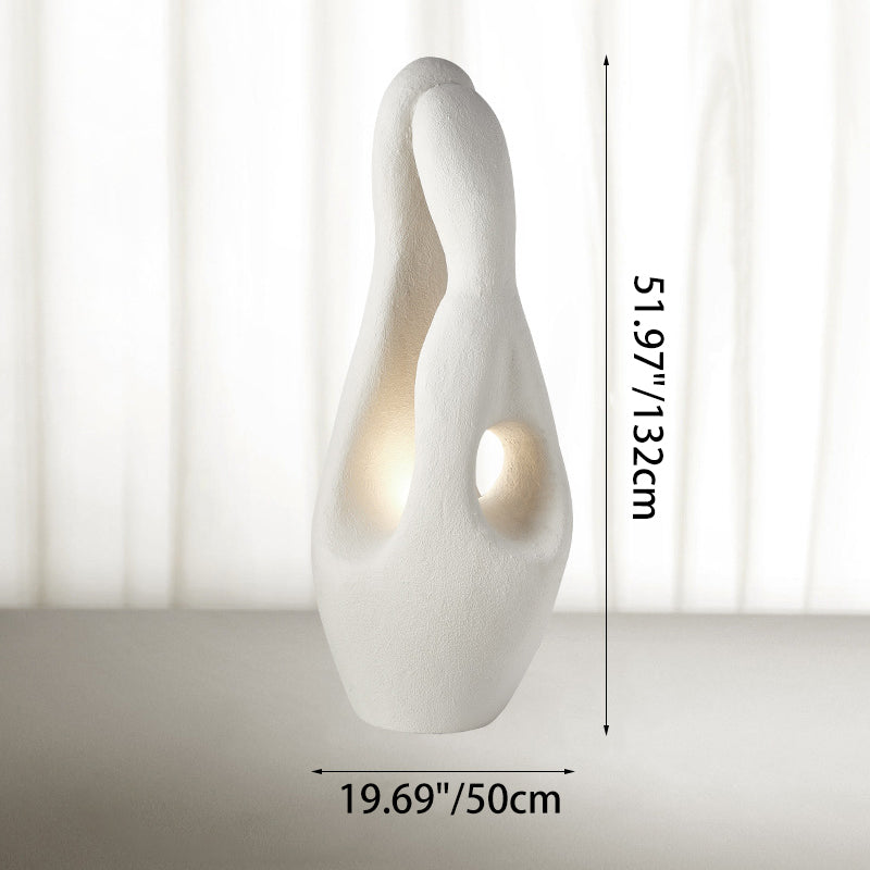 Contemporary Creative Polystyrene Living Floor Lamp