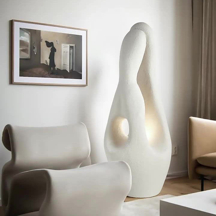 Contemporary Creative Polystyrene Living Floor Lamp