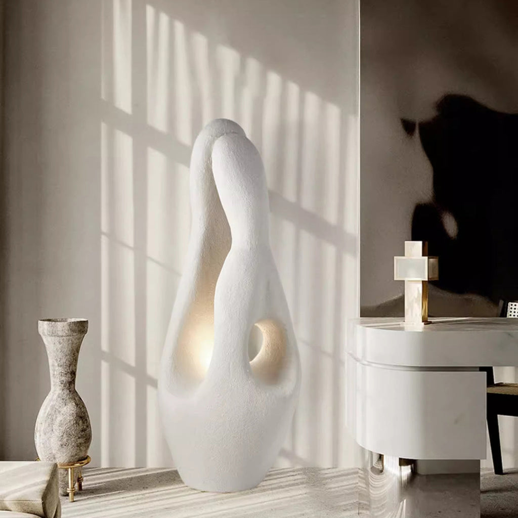 Contemporary Creative Polystyrene Living Floor Lamp
