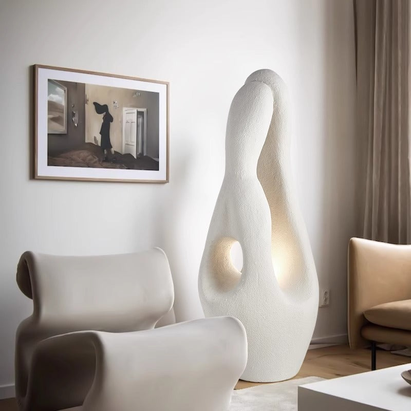 Contemporary Creative Polystyrene Living Floor Lamp