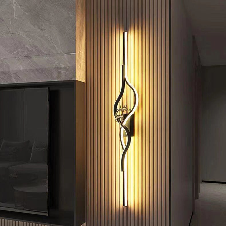 Aluminum Zinc Alloy Iron Wall Lamp