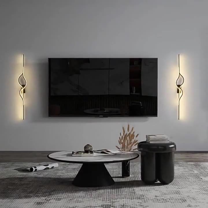 Aluminum Zinc Alloy Iron Wall Lamp