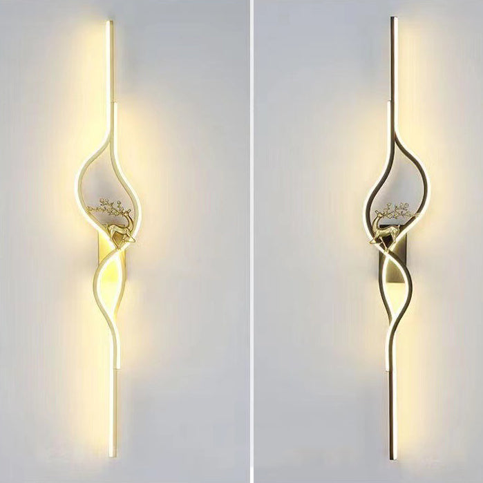 Aluminum Zinc Alloy Iron Wall Lamp
