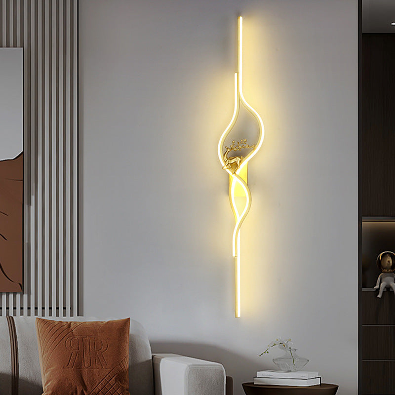 Aluminum Zinc Alloy Iron Wall Lamp